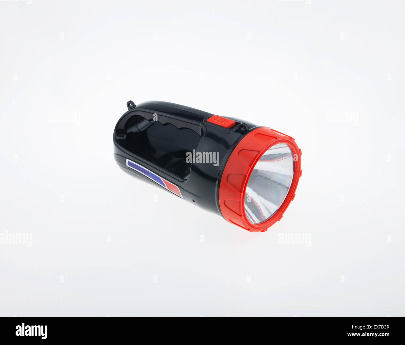 new flashlight isolated on white background Stock Photo - Alamy