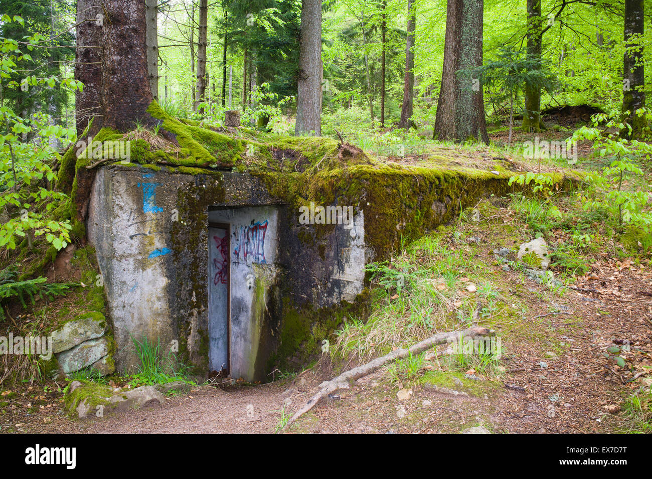 Ww2 Bunker Near The Schwarzenbachtalsperre Dam Forbach Black Forest 