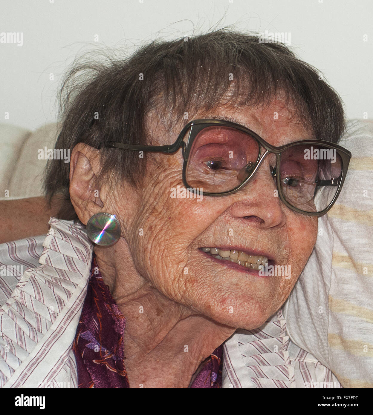 92 year old woman Stock Photo - Alamy