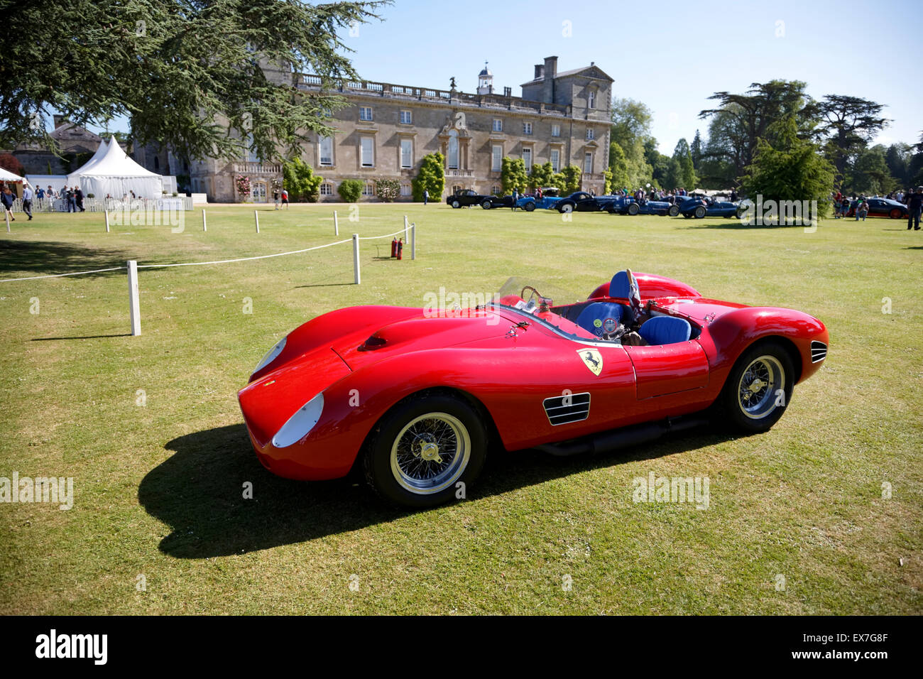 1958 Ferrari 196S Replica (415 UXY) at the Wilton House Classic