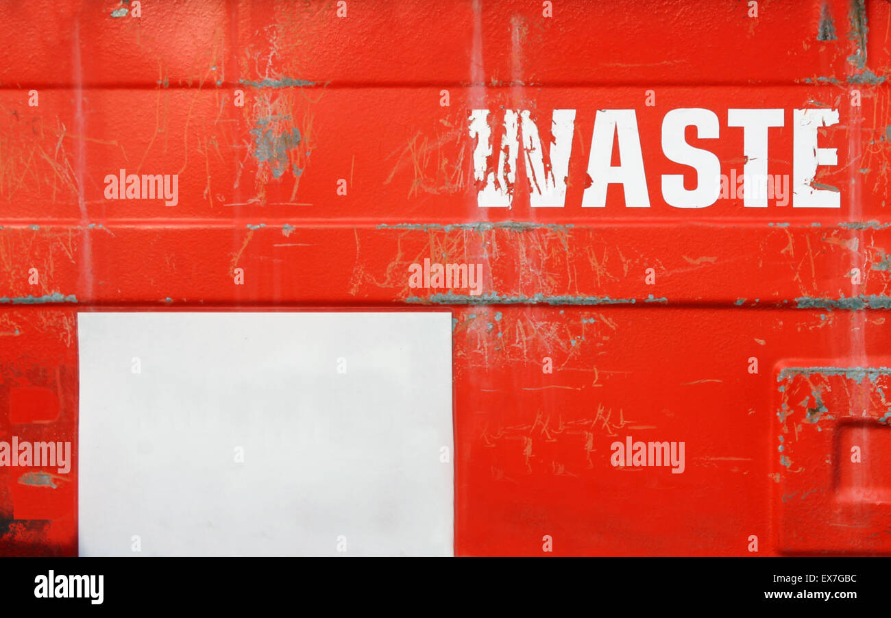 Industrial waste bin hi-res stock photography and images - Alamy