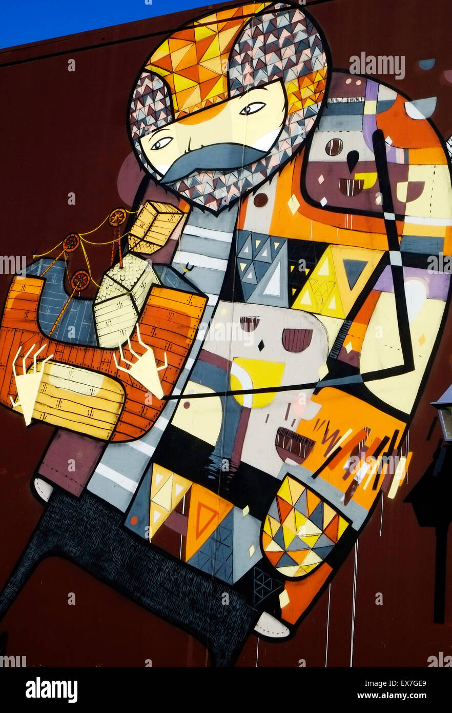 Wall Art Perth Western Australia Stock Photo Alamy