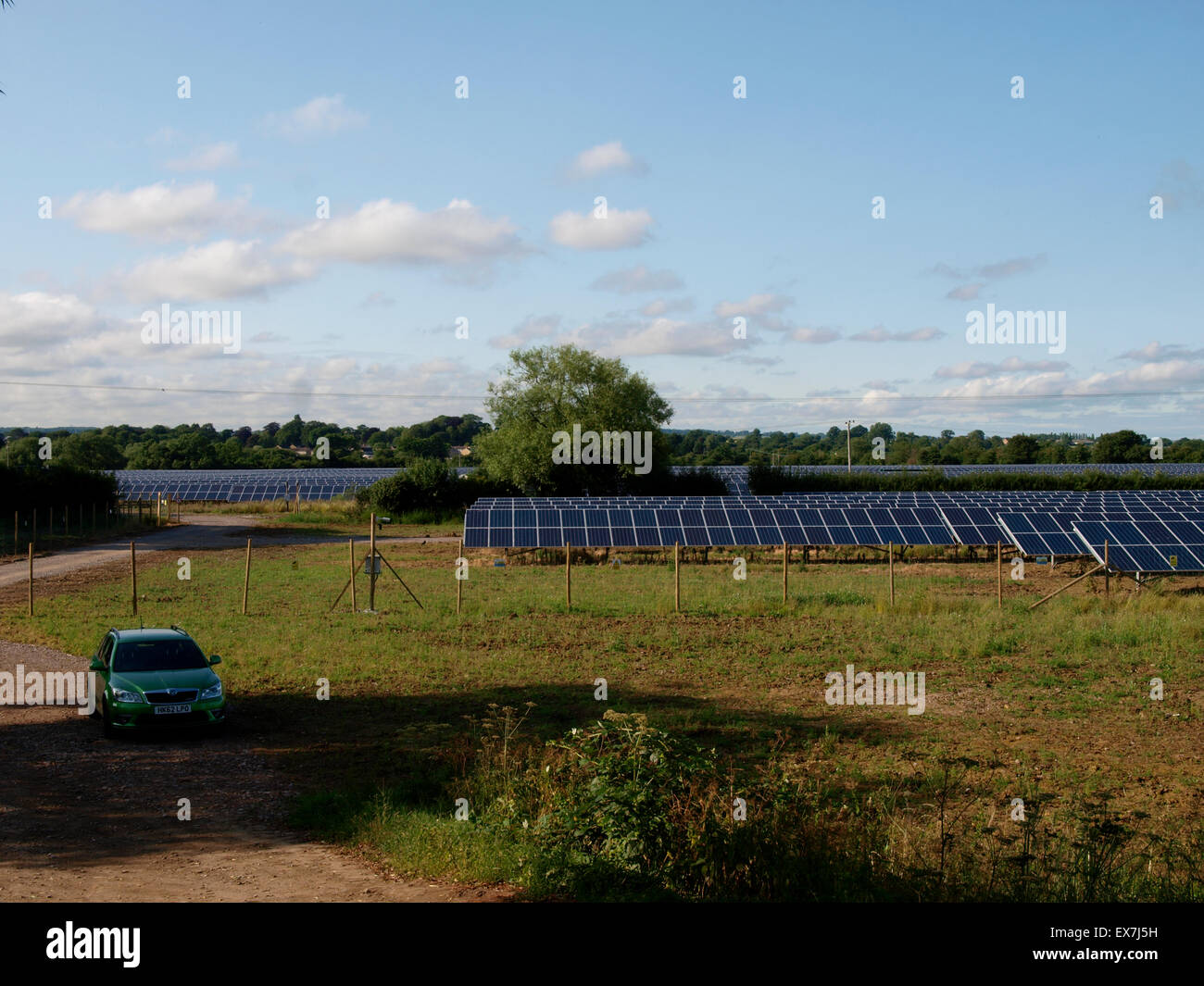 Gaiger Solar's 10 MW solar farm at Marsh Farm, Hilperton, Trowbridge