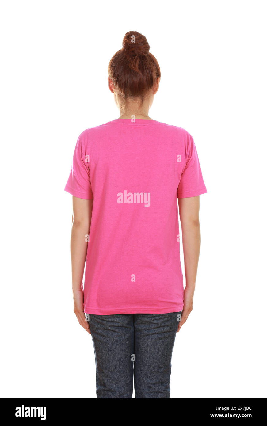 Blank pink top t shirt