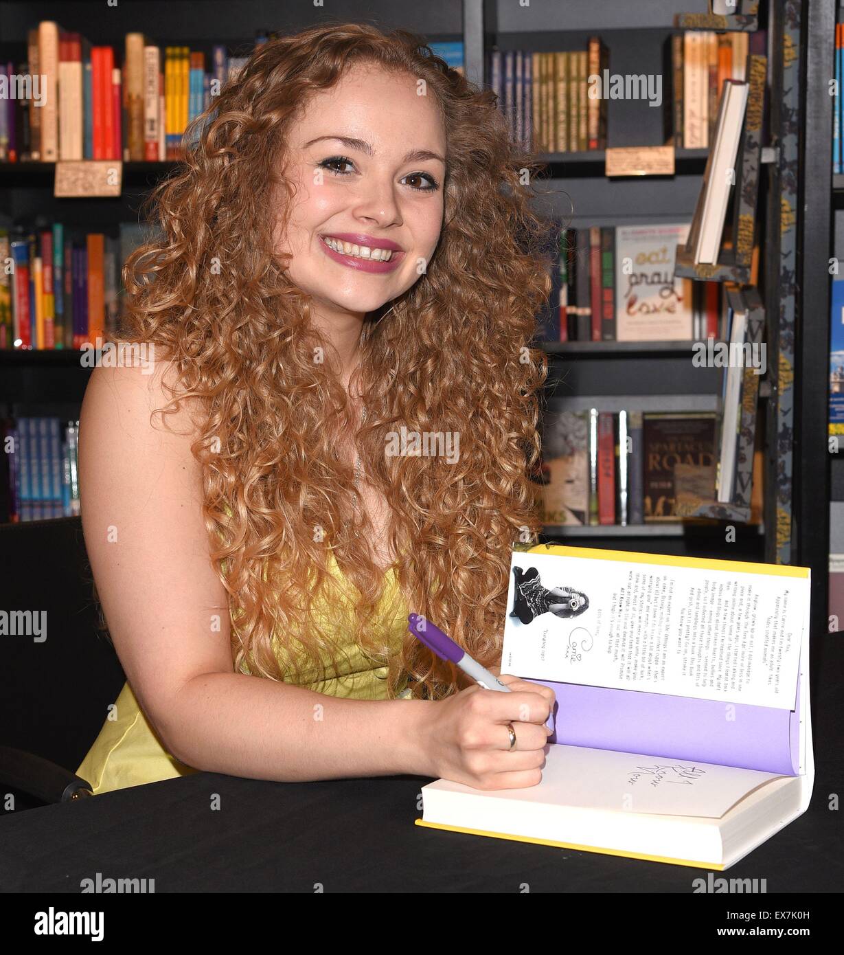 Carrie Hope Fletcher book signing at Waterstones, Piccadilly Featuring