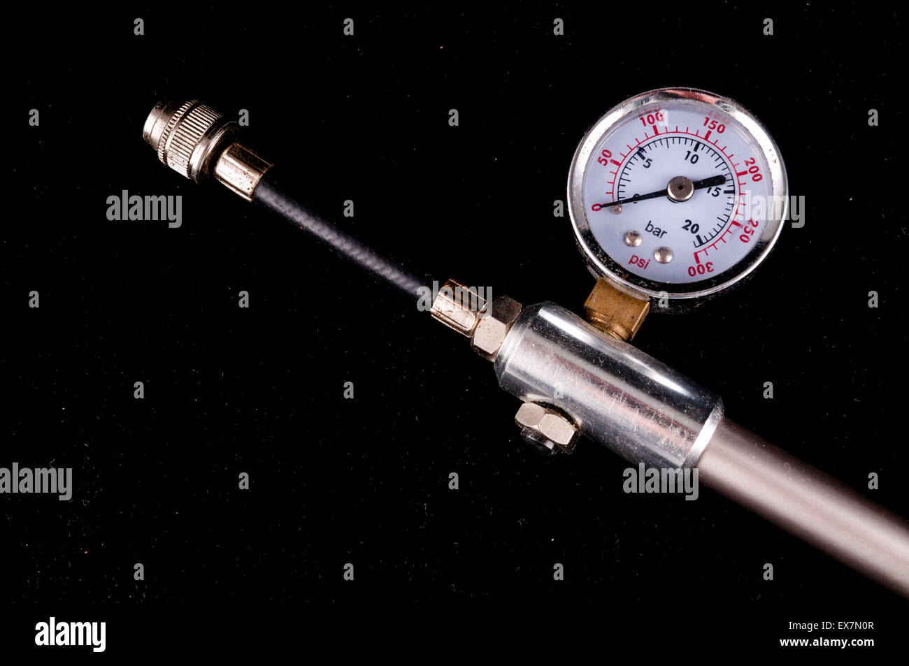 Bicycle Hand Pump Stock Photo Alamy