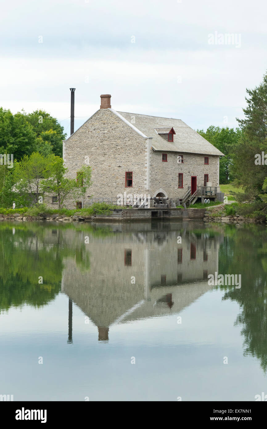 Flour Mill at Upper Canada Village Stock Photo