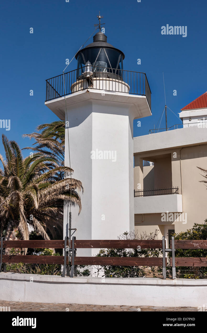 Lighthouse of Palamos. Stock Photo