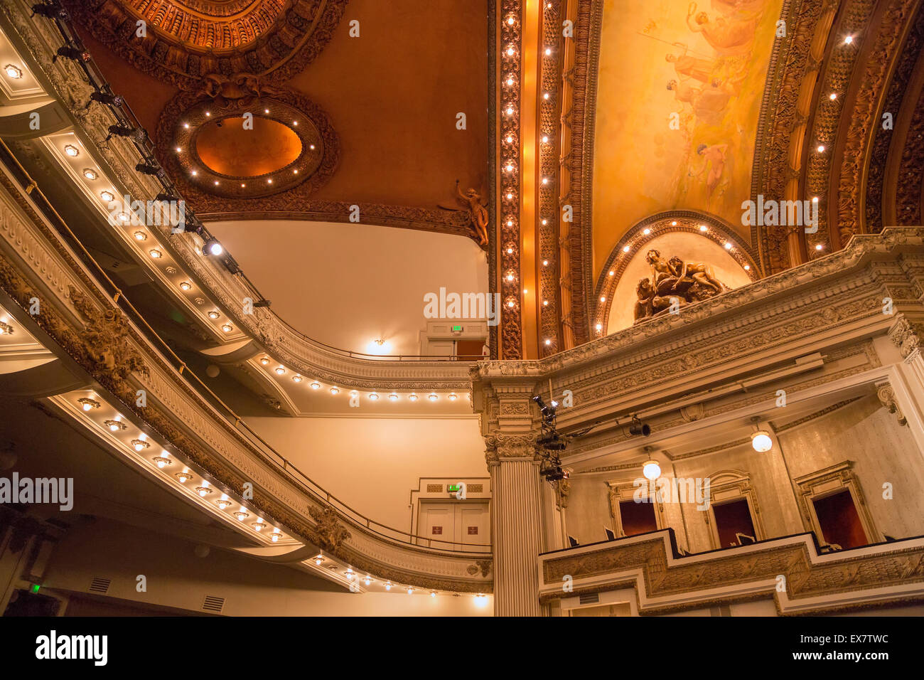 The Spreckels theatre in San Diego, California Stock Photo Alamy