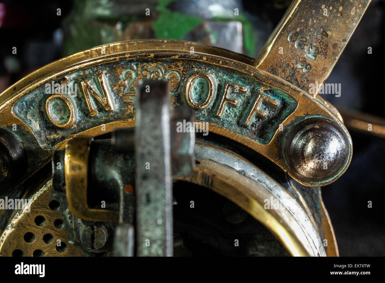 Brass switch hi-res stock photography and images - Alamy