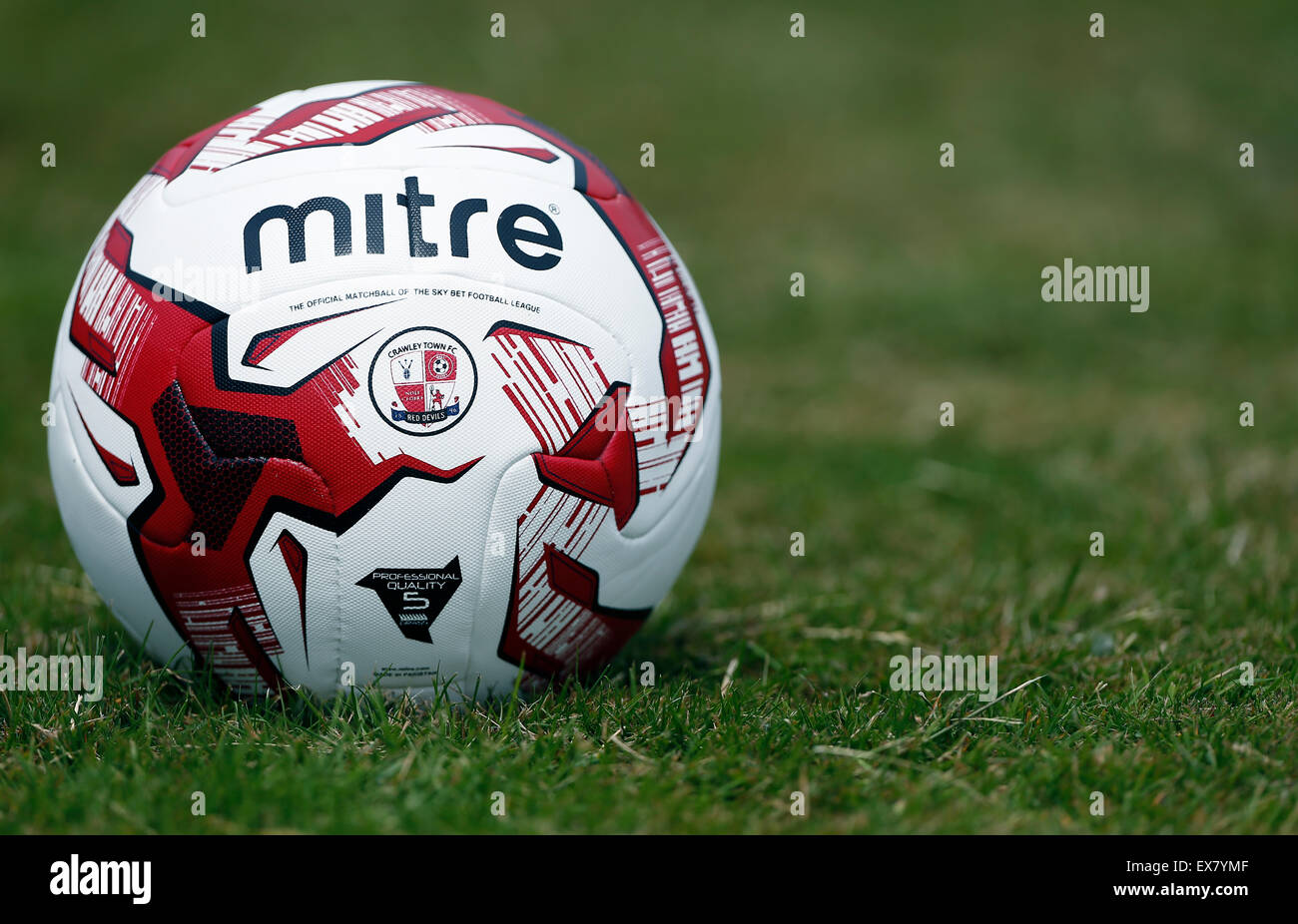 Official football league Mitre football for season 2015-16 Stock Photo