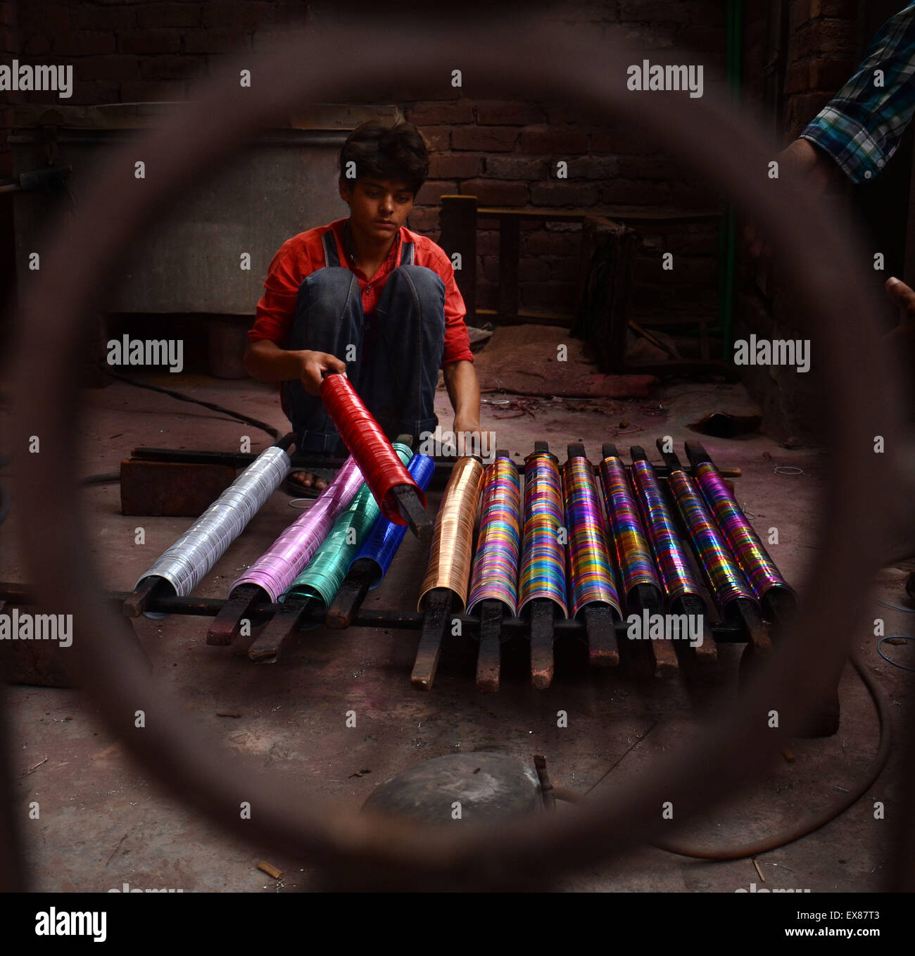 Bangles are rigid bracelets hi-res stock photography and images - Alamy