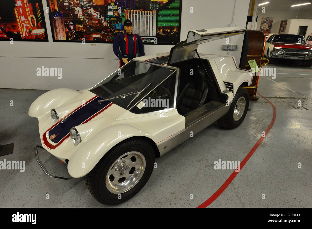 Car props at a museum in America Stock Photo - Alamy