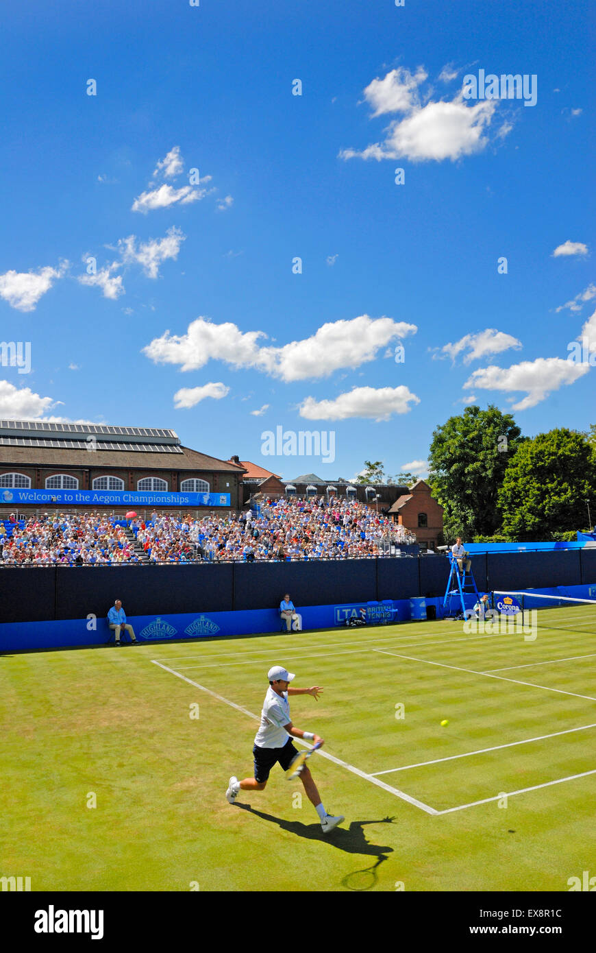 Aegon Tennis Championships, Queens Club, London, June10th 2014. Court 2 Stock Photo