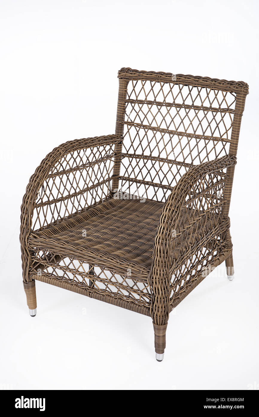 wicker wattled furniture camping camp rest chair armchair domestic