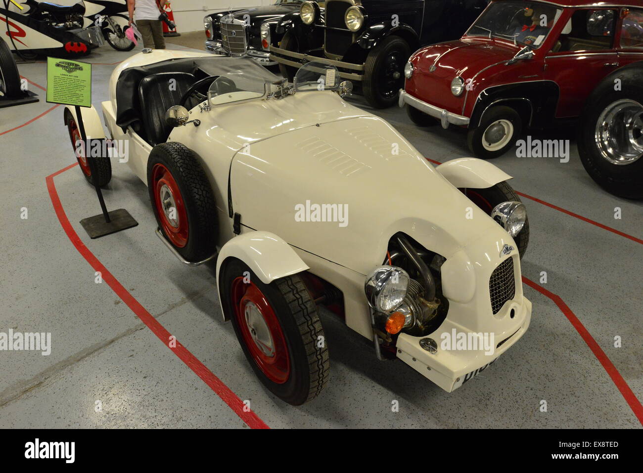 Car props at a museum in America Stock Photo - Alamy