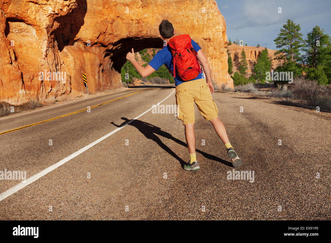 Hitch hiker hires stock photography and images Alamy
