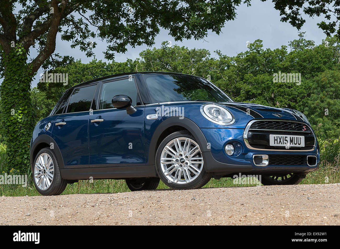 2015 Mini Cooper S 5 door Stock Photo