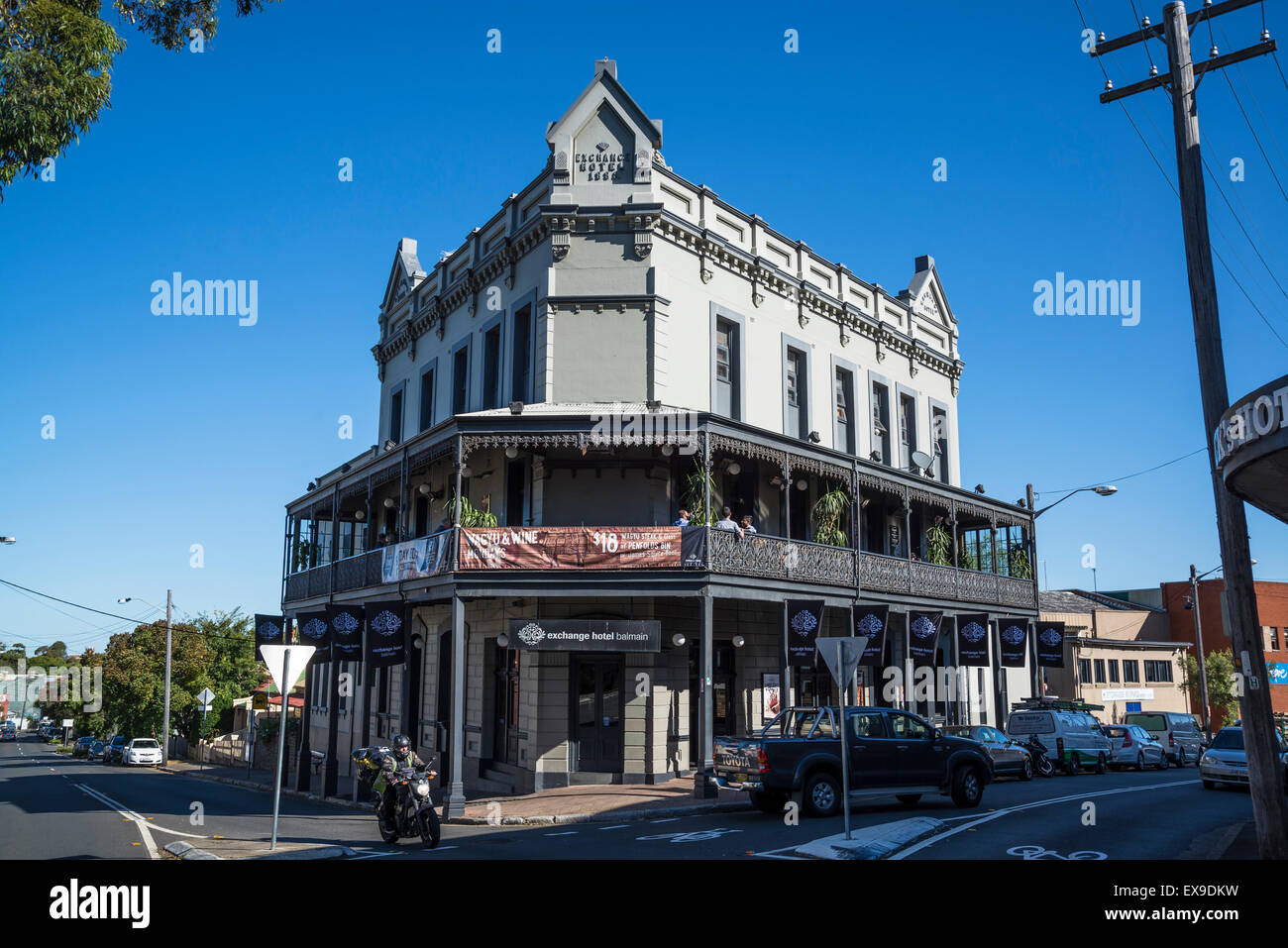 Exchange Hotel, Balmain, Sydney, Australia Stock Photo Alamy