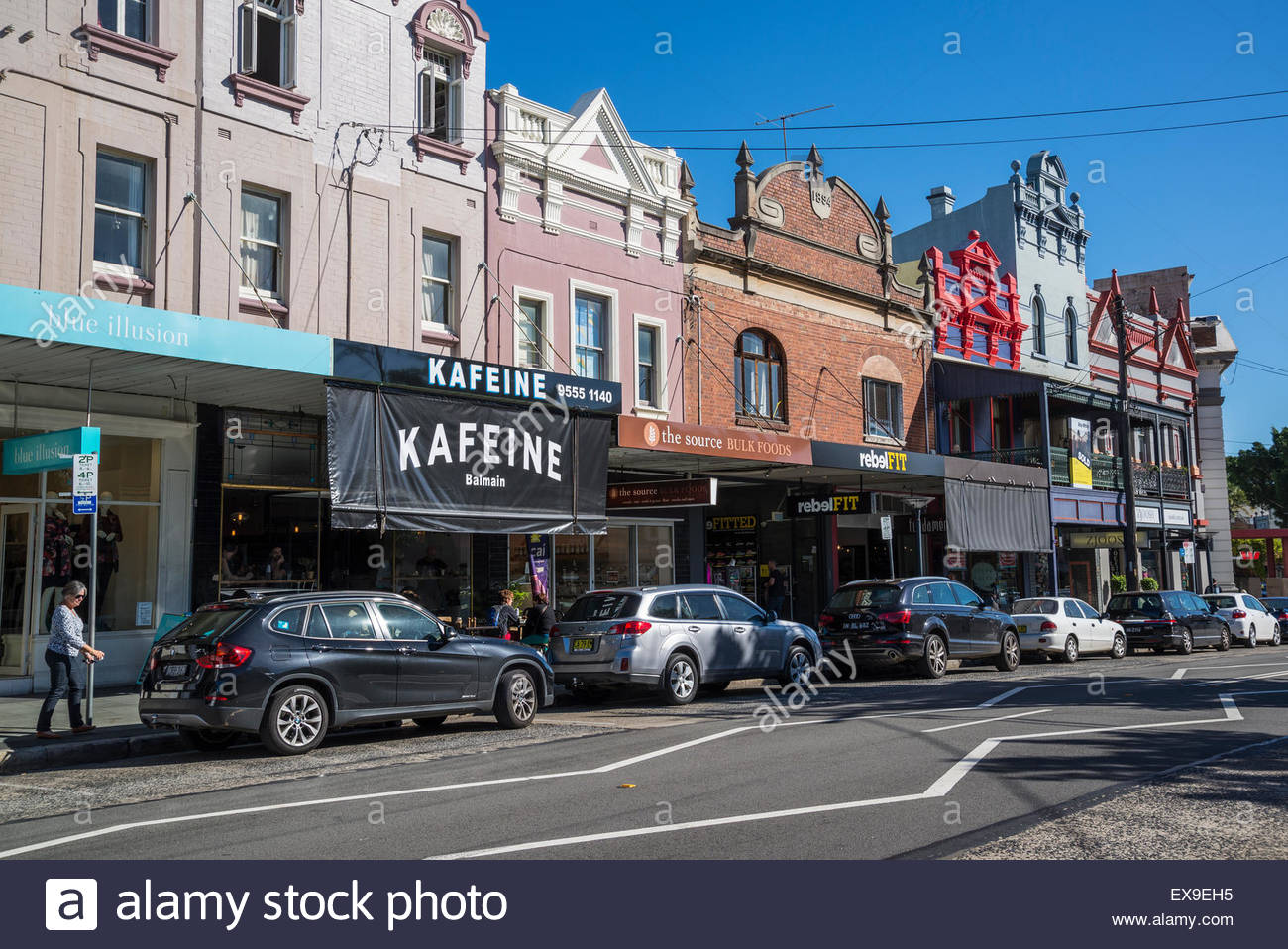 Darling Street, Balmain, Sydney, Australia Stock Photo - Alamy