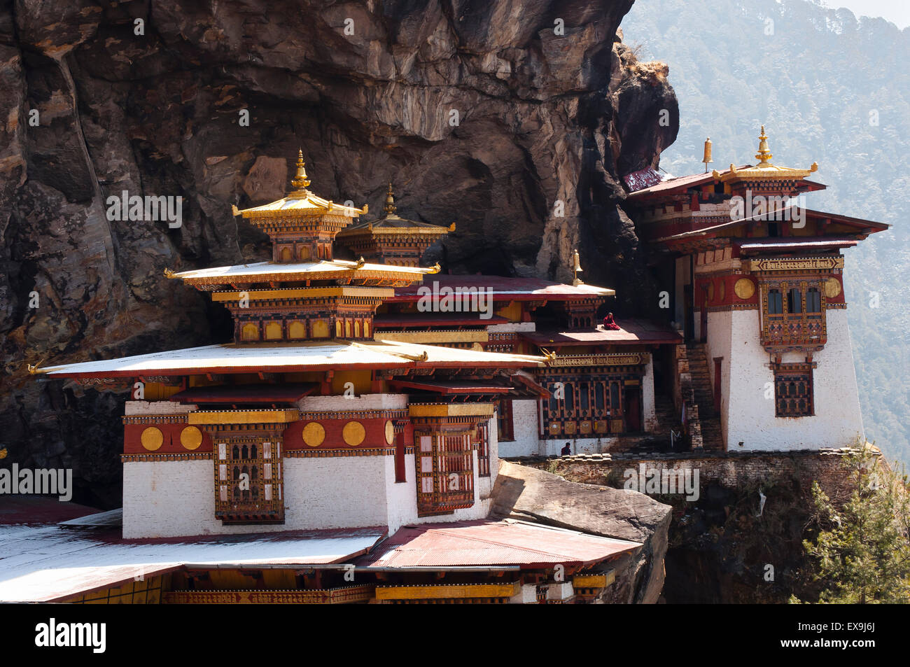 Taktsang Monastery (Tiger's Nest) - Bhutan Stock Photo