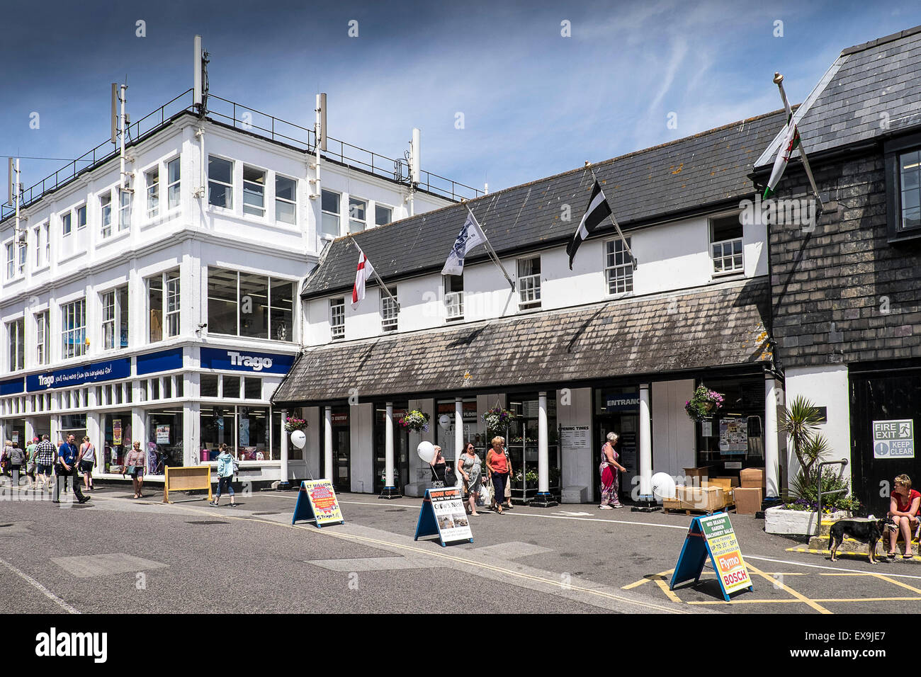 The Falmouth branch of Trago Mills. Stock Photo