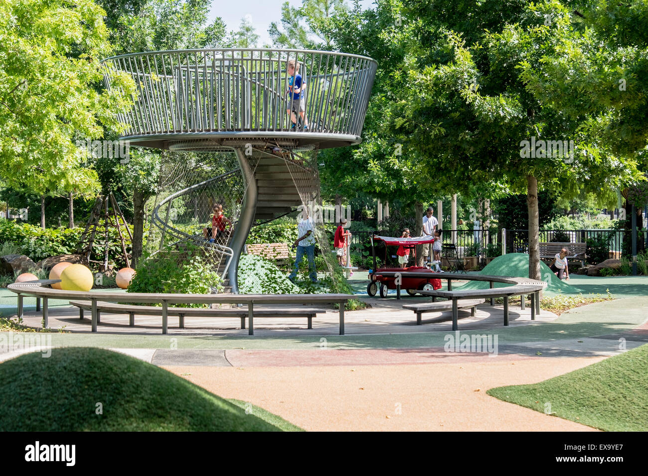 Part Of The Children S Garden And Playground At The Myriad