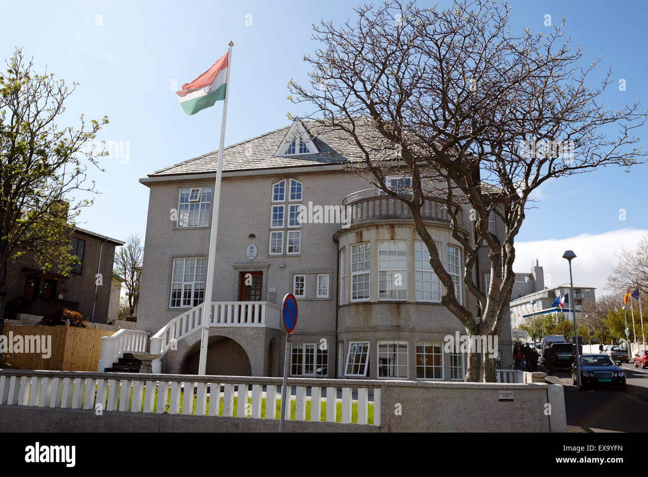 embassy of india in reykjavik iceland Stock Photo