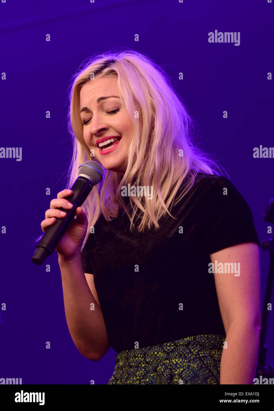 Australian singer-songwriter Kate Miller-Heidke performs at the Apple ...