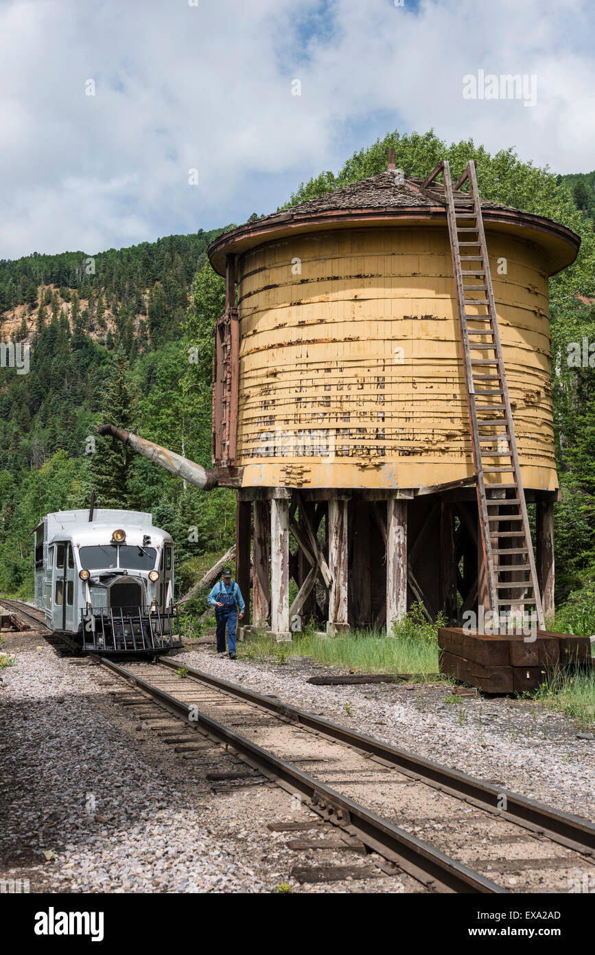 Galloping Goose 5 at Cresco Tank, Cumbres & Toltec Scenic Railroad