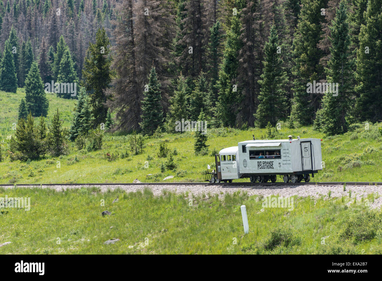Galloping Goose 5 at Tanglefoot Curve, Cumbres & Toltec Scenic