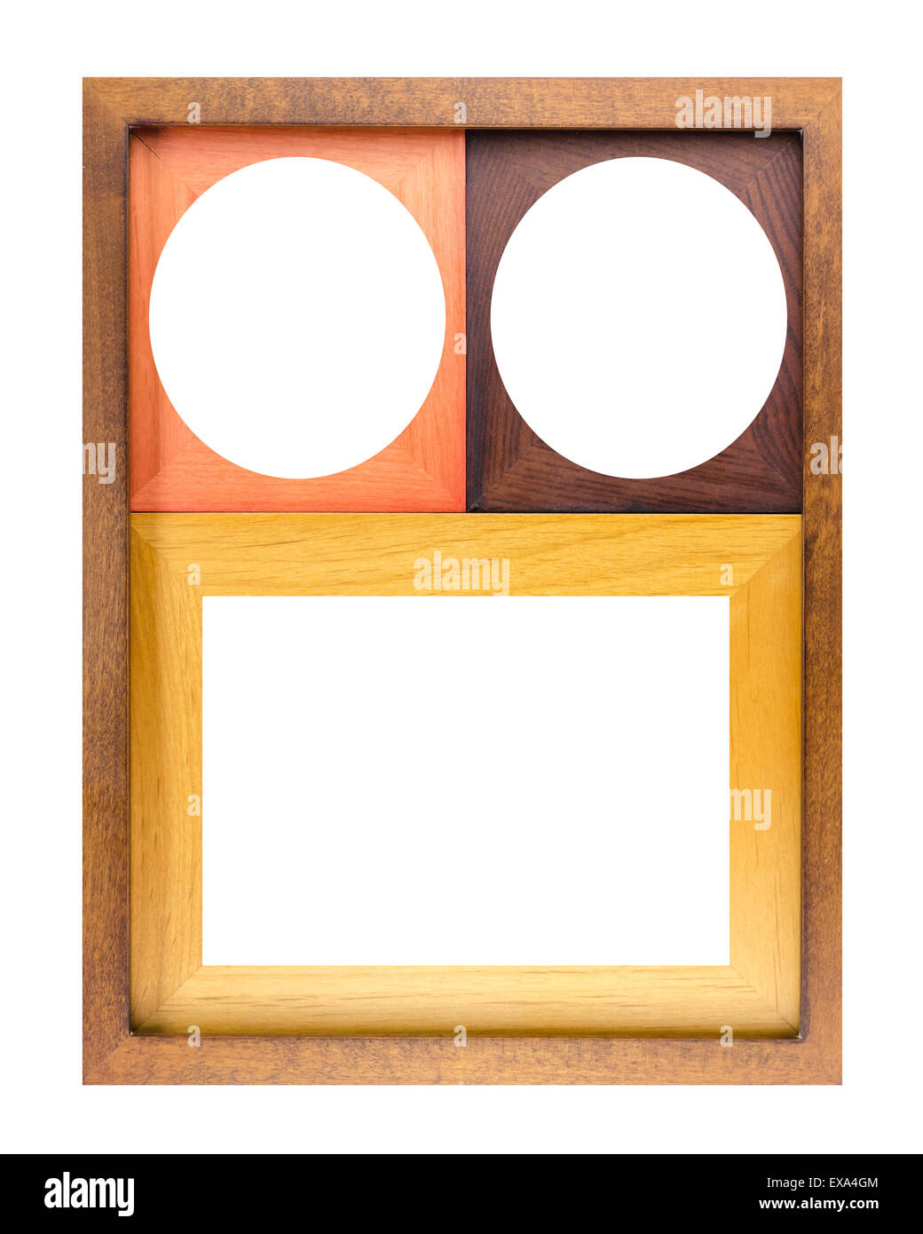 Frame multiple photos in a single frame Stock Photo Alamy