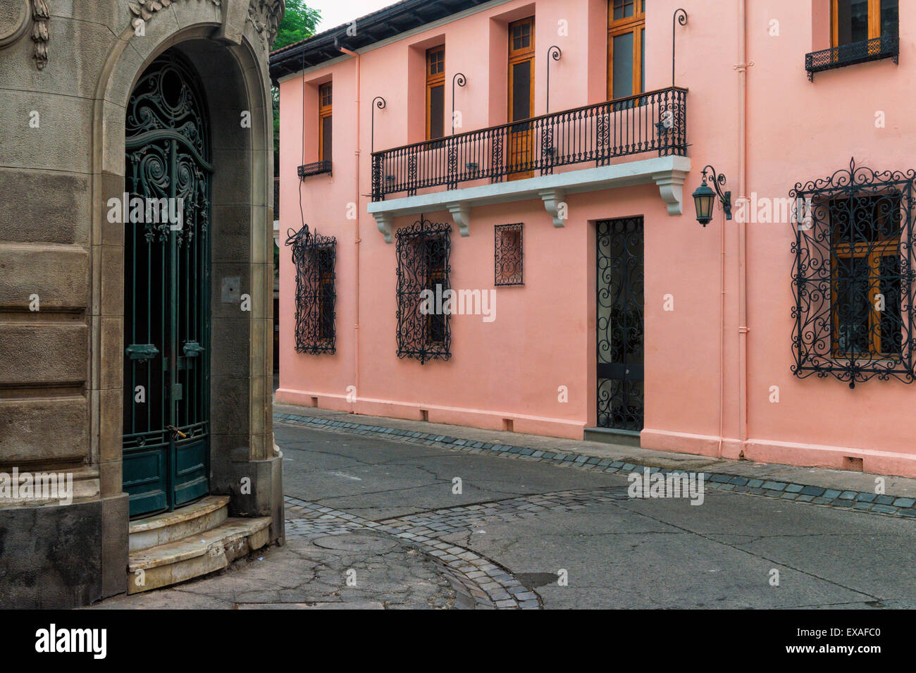 Barrio Brasil, Santiago, Chile, South America Stock Photo