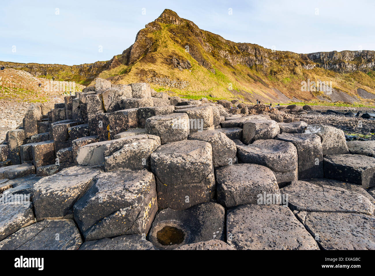 The Giants Causeway, UNESCO World Heritage Site, County Antrim, Ulster, Northern Ireland, United Kingdom, Europe Stock Photo