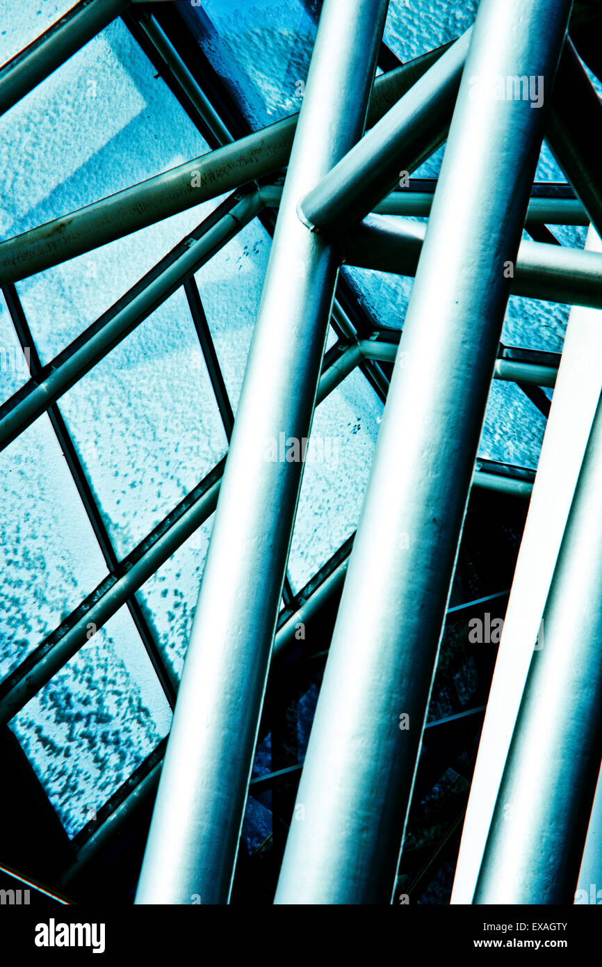 modern building abstract detail Stock Photo