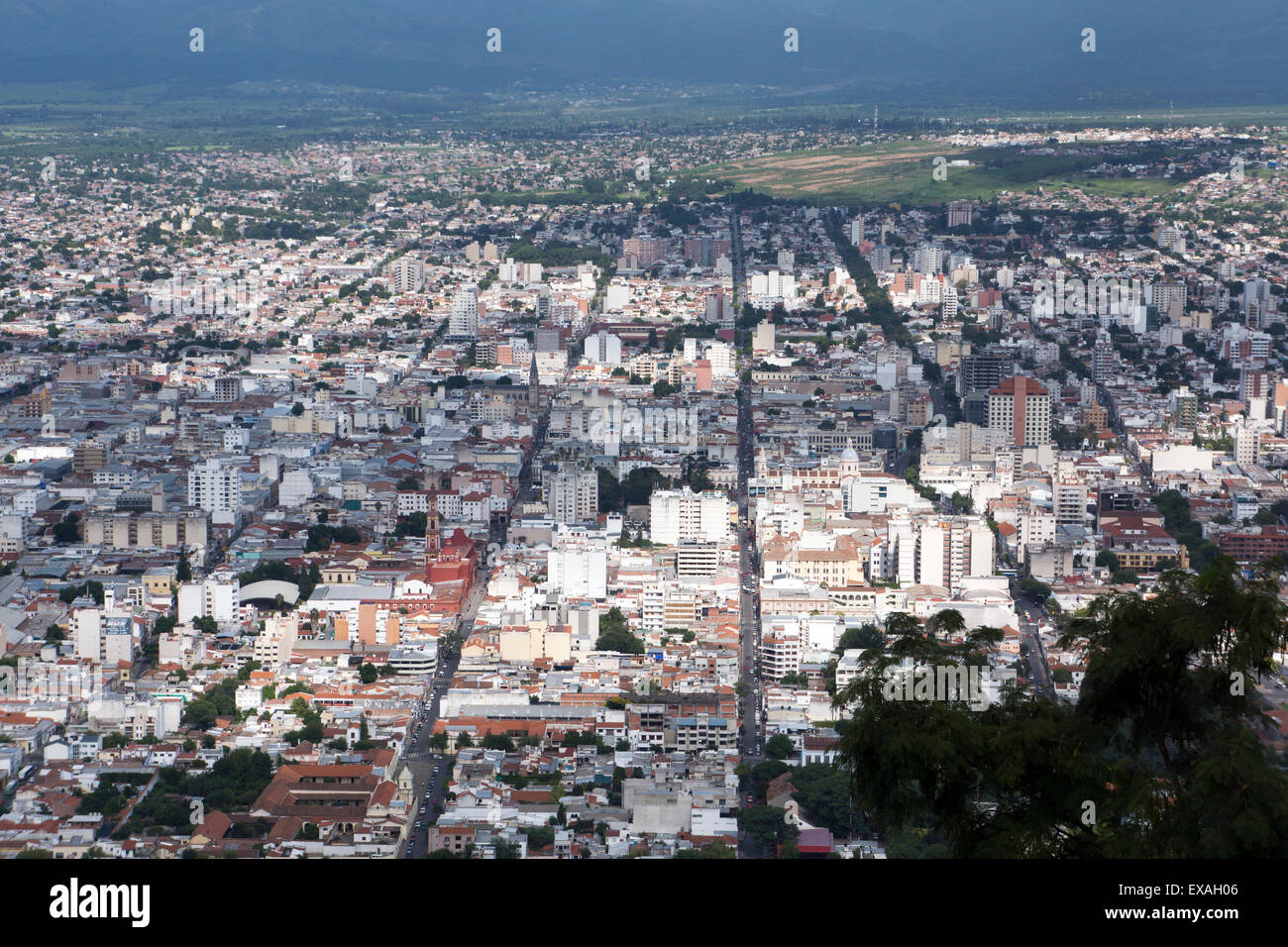 Salta from above, Argentina, South America Stock Photo - Alamy