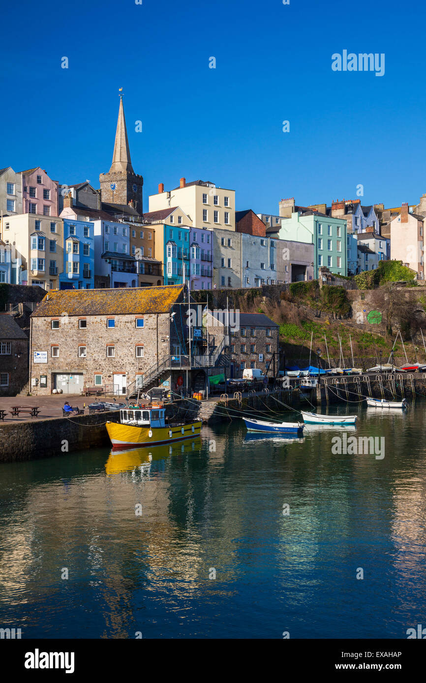 Tenby, West Wales, Pembrokeshire, Wales, United Kingdom, Europe Stock Photo