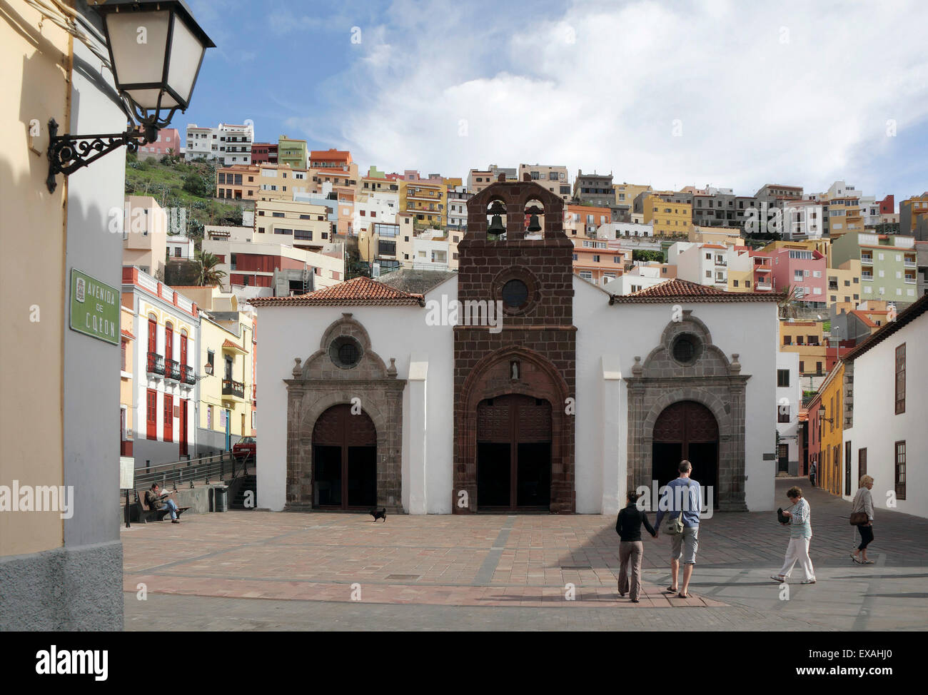 San Sebastian at La Gomera, Canary Island Stock Photo