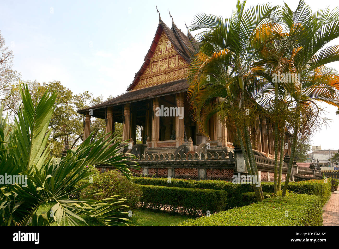 Vat Haw Pha Kaeo, Vientiane, Laos, Indochina, Southeast Asia, Asia Stock Photo