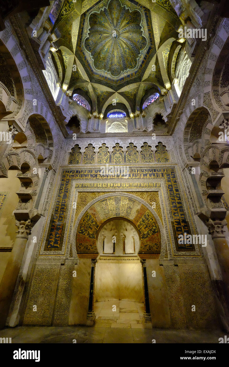 The Mezquita of Cordoba, UNESCO World Heritage Site, Andalucia, Spain, Europe Stock Photo