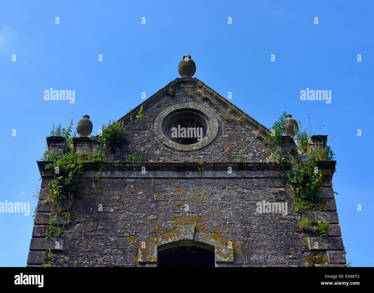 Detail of Tower. Carmichael House, Thankerton, South Lanarkshire