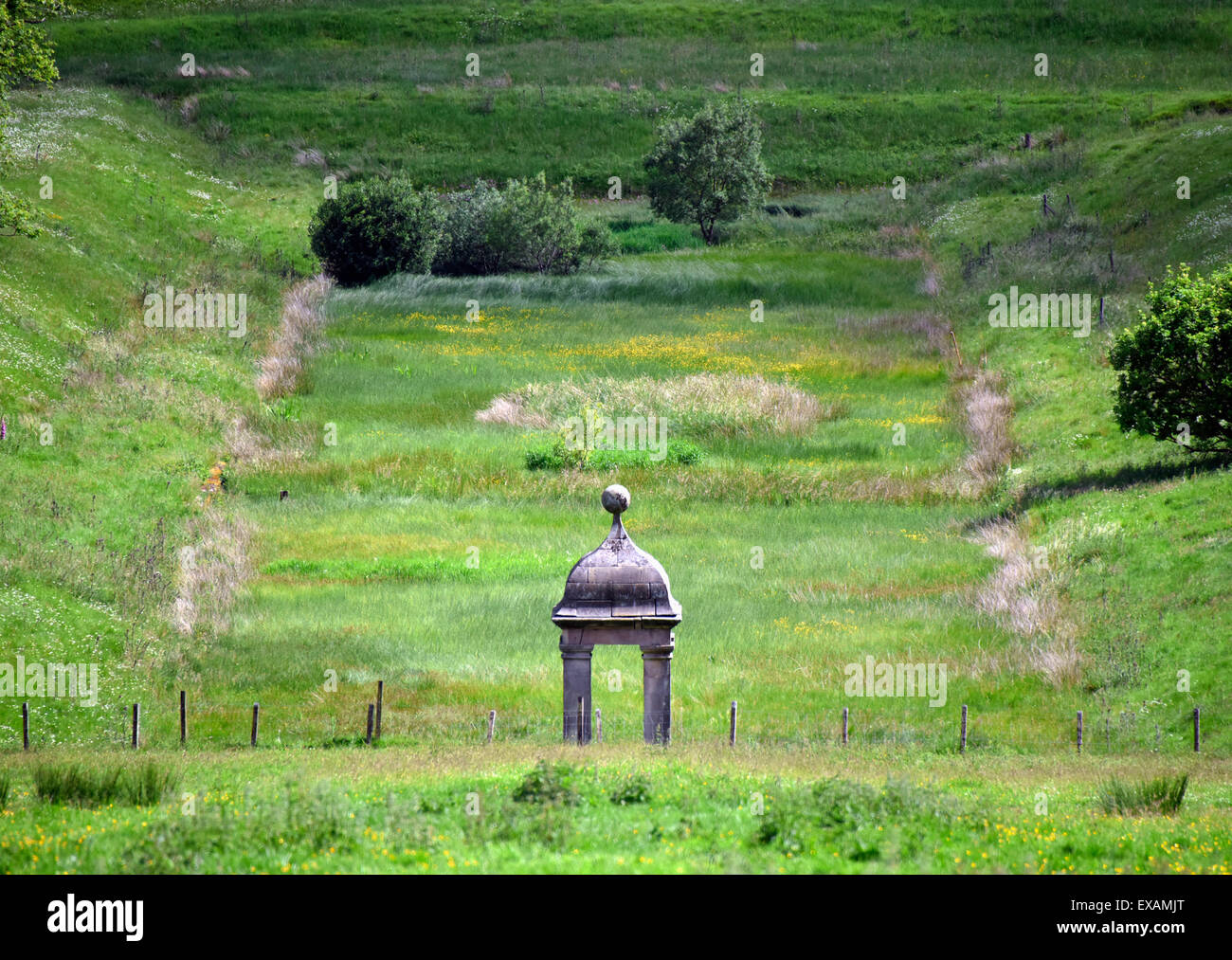 The Curling Pond. Carmichael House, Thankerton, South Lanarkshire