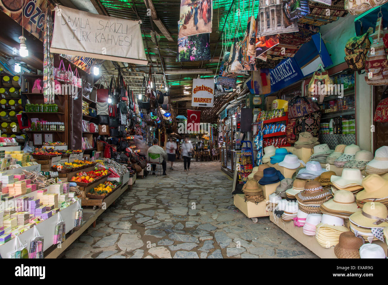 Market in Sirince, Turkey Stock Photo - Alamy