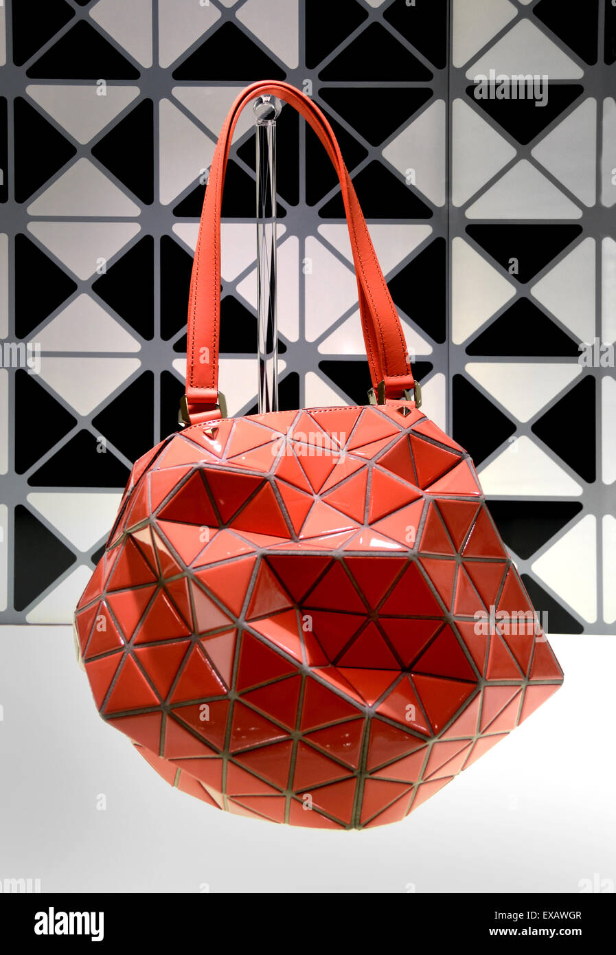 BAO BAO ISSEY MIYAKE  ( Japanese fashion designer. He is known for his technology-driven clothing designs )  Hong Kong Fashion Store China Chinese Stock Photo