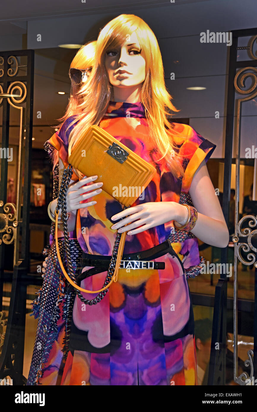 Hong Kong Fashion China Chinese Stock Photo Alamy