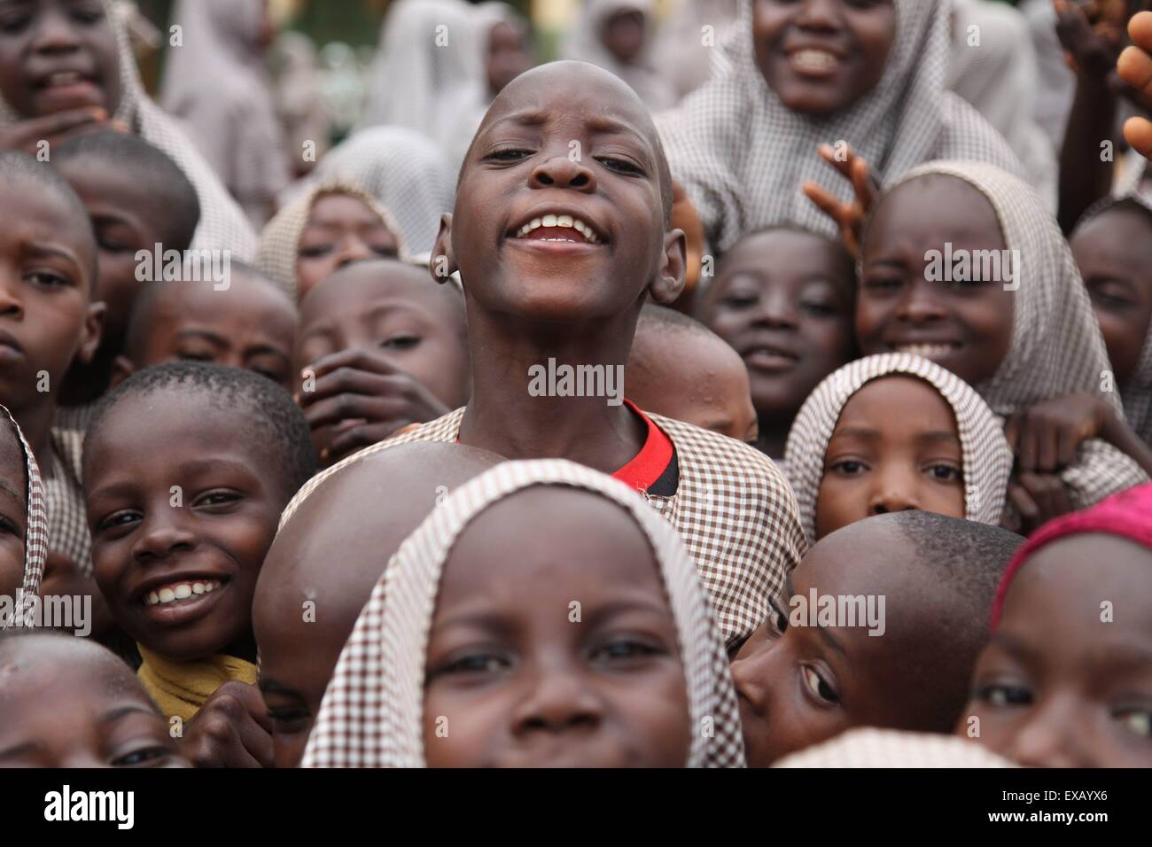 children-attending-examen-in-islamic-school-in-nigeria-stock-photo-alamy