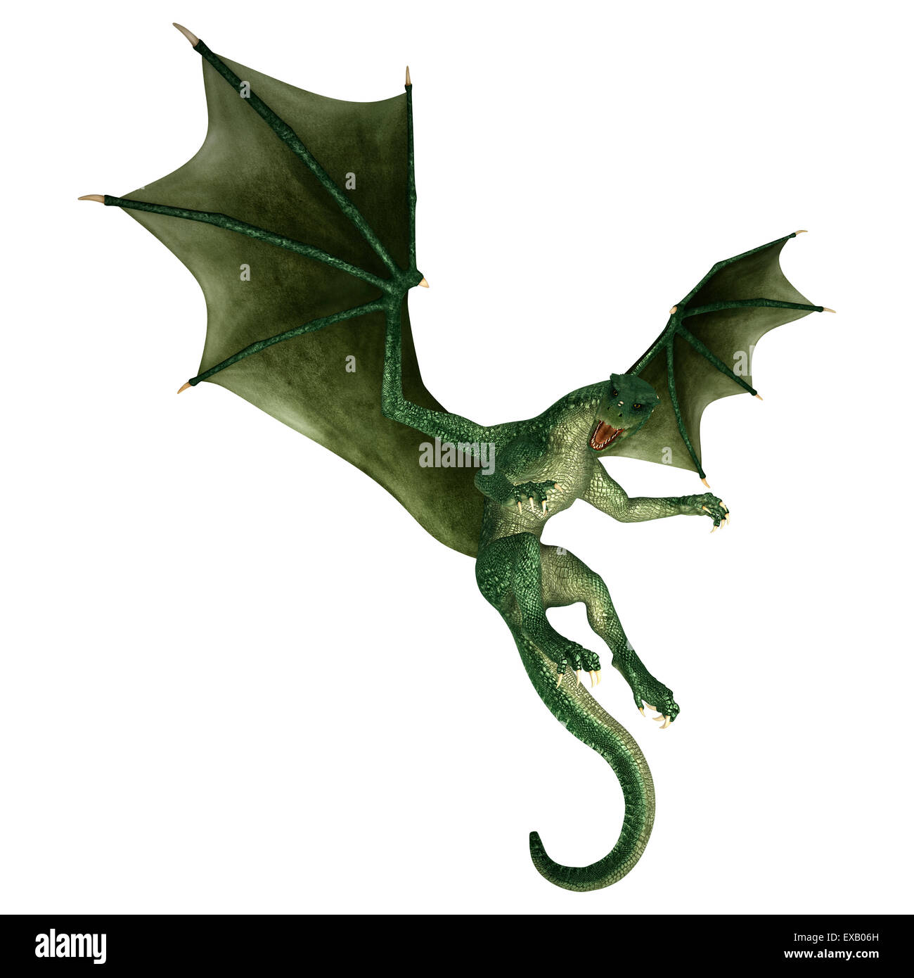 Dragon Flying Sketch Royalty-Free Images, Stock Photos & Pictures