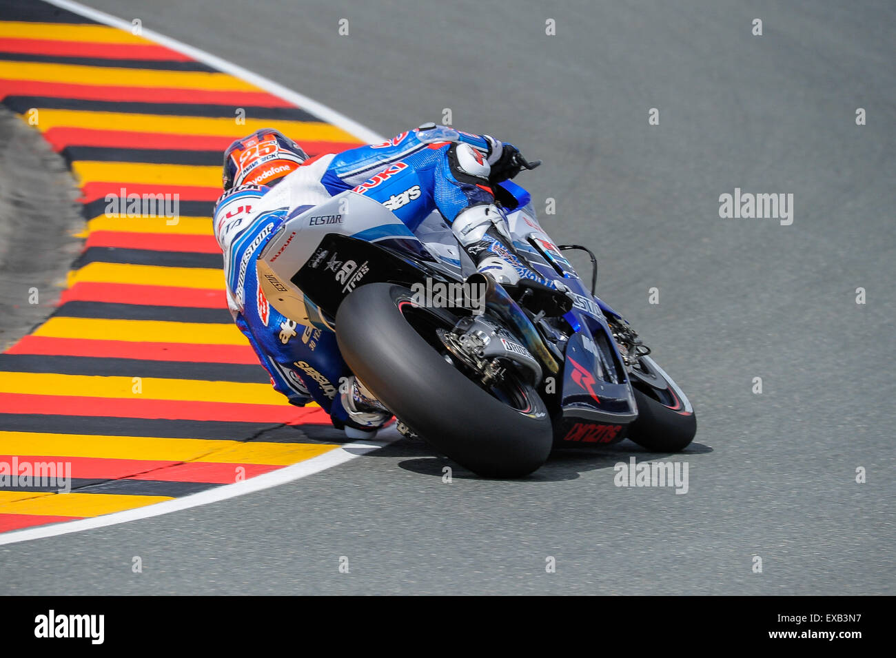 Sachsenring, Germany. 10. GoPro Motorrad Grand Prix Deutschland, Moto GP  Maverick Vinales (ESP) Team SUZUKI ECSTAR Credit: Burghard Schreyer/Alamy  Live News Stock Photo - Alamy