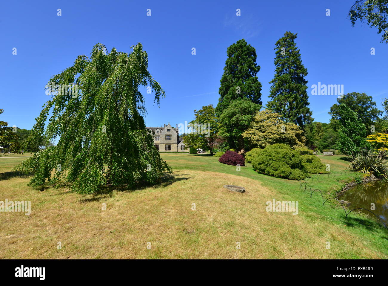 Wakehurst Place in West Sussex Stock Photo