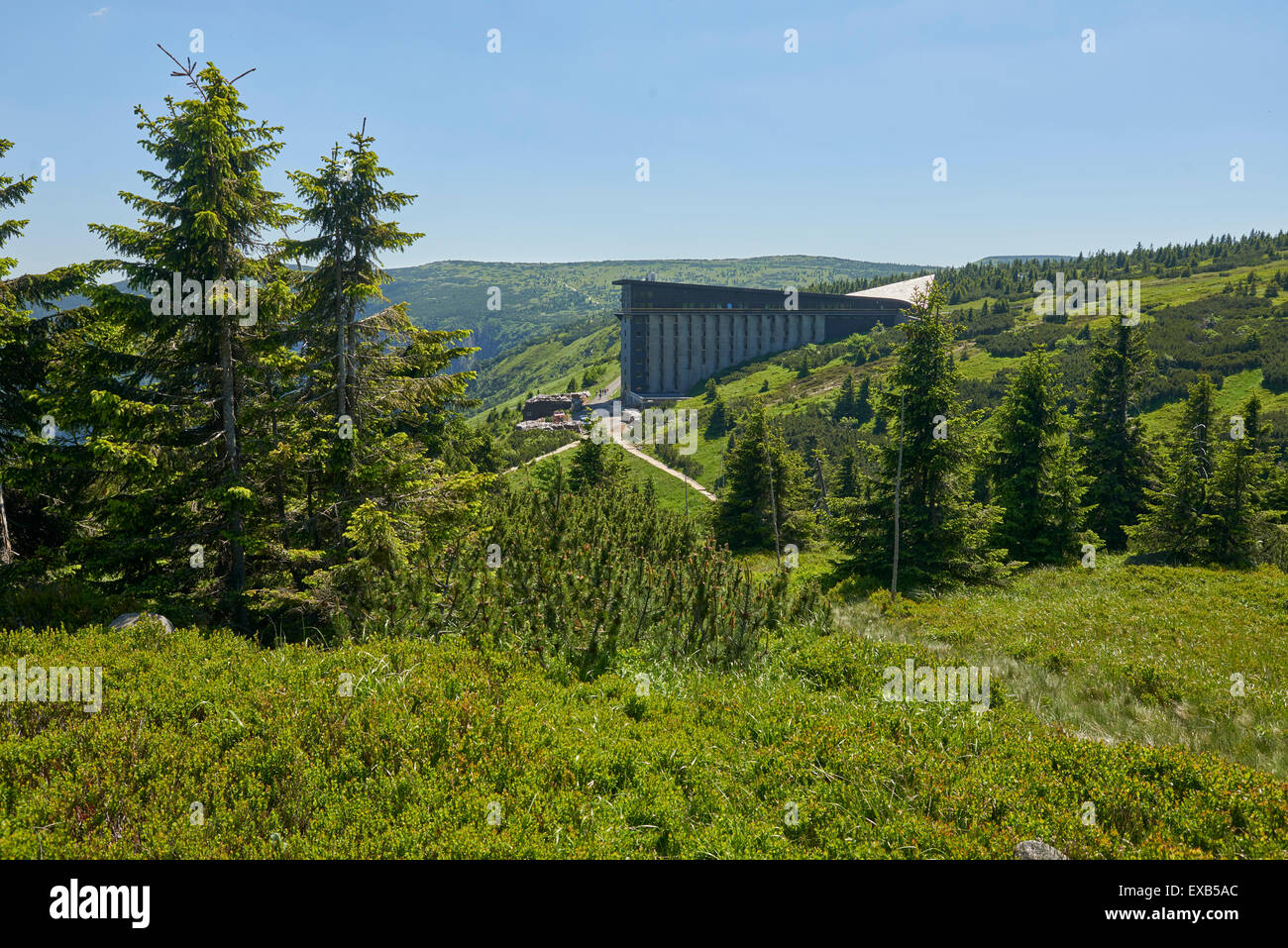 The Physics of Siltation in the Krkonoše Mountains